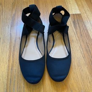 Women's Navy Blue Ballet flats